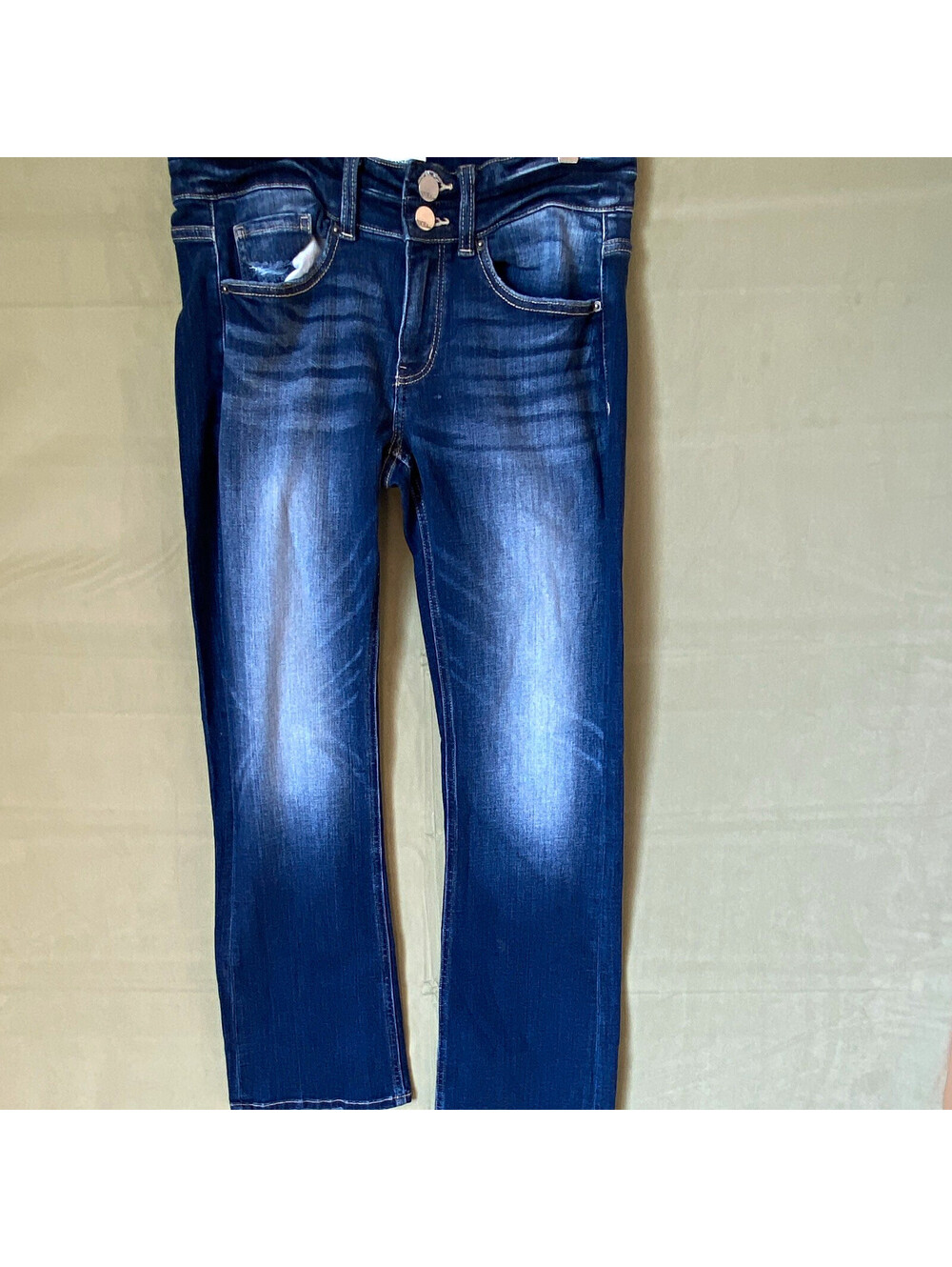 BKE Denim Women's Bootcut Jeans Universal Fit Mid Rise Stretch Medium Wash 28x31